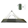 AXUYU Single Person Triangular Net Yarn Tent,Camping Net with Bottom,Compact Lightweight Outdoor Mesh Screen Tent with Carry Bag for Backpacking Hiking Camping Fishing Backyard view 1