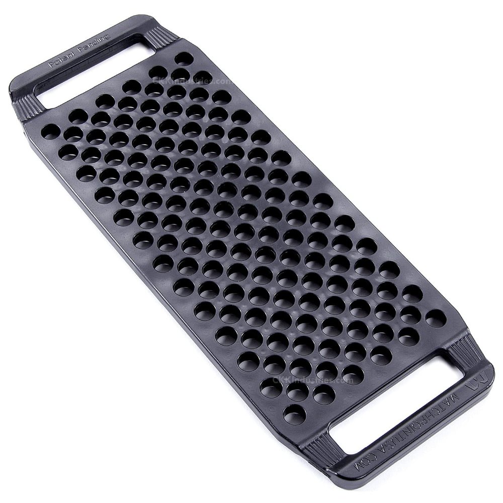 Accessory Mounting Plate (A.M.P.) - Universal Sheath, Holster, and Item Mounting Plate - (Black) - (Fits 1.50in Belts) - (USA Made) - (1 Pack)