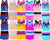 ToBeInStyle Girls' Pack of 6 Random Print Assortment Racerback and Matching Bottom Sets - S view 4