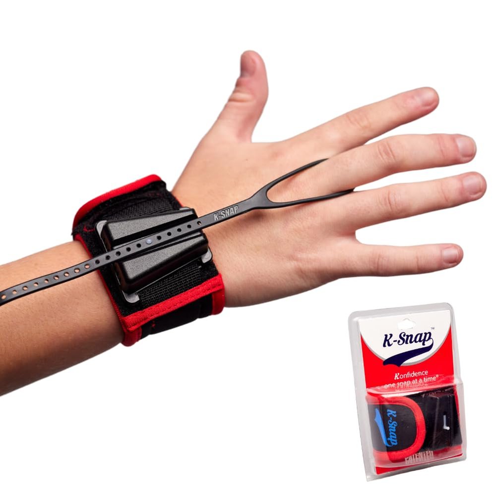 KSnap: Wrist Snap Training Equipment for Golf, Baseball, Softball & Basketball - Develop Wrist Mechanics + Muscle Memory | Improve Golf Swing | Make More Shots | Lower Your Score