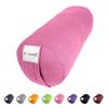 Sol Living Yoga Bolster Pillow for Restorative Yoga Meditation Bolster 100% Cotton Cylindrical Meditation Cushion Firm Cushion Bolster Washable Cover for Balance Support Asana Poses view 1