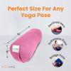 Sol Living Yoga Bolster Pillow for Restorative Yoga Meditation Bolster 100% Cotton Cylindrical Meditation Cushion Firm Cushion Bolster Washable Cover for Balance Support Asana Poses view 2