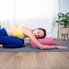 Sol Living Yoga Bolster Pillow for Restorative Yoga Meditation Bolster 100% Cotton Cylindrical Meditation Cushion Firm Cushion Bolster Washable Cover for Balance Support Asana Poses view 4