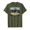 Amazon Essentials Boys' May the Fourth Be With You Multi Color T-Shirt, Blue, Small view 1