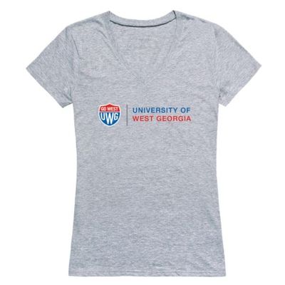 W Republic UWG Wolves Wolves Women's Seal Tee T-Shirt - Heather Grey, X-Large