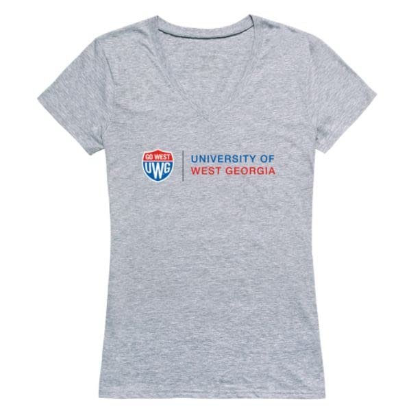 W Republic UWG Wolves Wolves Women's Seal Tee T-Shirt - Heather Grey, X-Large