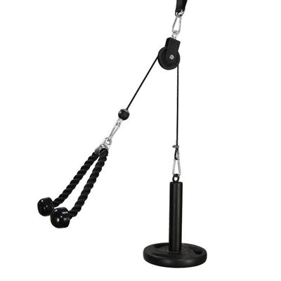 Alomejor Fitness Pulley Cable Pulldown Cable Replacement Gym Thick for Pulley System Cable Machine Accessories
