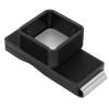 Alomejor Billiards Chalk Clip Holder, Portable Magnetic Design Pool cue Accessory Universal fit for Black Finish Professional Players and Casual Game scenarios view 1