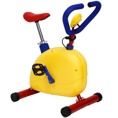 PHASFBJ Fun and Fitness Exercise Equipment for Kids, Toddler Workout Exercise Equipment Stationary Bikes, Kids Exercise Bike, Suitable for 3 to 8 Years Old Kids