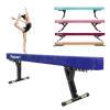 FBSPORT 8ft Adjustable Balance Beam: High and Low Floor Beam Gymnastics Equipment for Kids/Adults,Gymnastics Beam for Training,Practice, Physical Therapy and Professional Home Training with Legs view 1