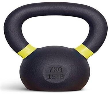 French Fitness Cast Iron Kettlebell 15 lbs (New)