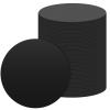 Haull 50 Pcs Billiard Pool Table Leg Shims 3" Diameter Rubber Pool Table Leveler kit Shims Foot Pads(Round,0.06 Inch Thick) view 1