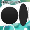 Haull 50 Pcs Billiard Pool Table Leg Shims 3" Diameter Rubber Pool Table Leveler kit Shims Foot Pads(Round,0.06 Inch Thick) view 2
