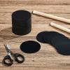 Haull 50 Pcs Billiard Pool Table Leg Shims 3" Diameter Rubber Pool Table Leveler kit Shims Foot Pads(Round,0.06 Inch Thick) view 3
