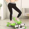 HUHJYUGE Mini Home Stepper, Aerobic Fitness Stair Stepper, Stair Steppers with Display, Portable Stair Stepper Exercise Equipment, with Resistance Band, Support 120KG view 2