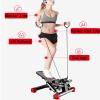 HUHJYUGE Stair Stepper for Exercise, Mini Stepper with Resistance Band, Aerobic Fitness Stepper Exercise Machine, Twist Stepper with LCD Monitor, Portable Home Fitness Room (Red) view 2