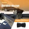 COLOFULWAY Black Boat Trailer Keel Rollers Fits 8 Inch Boat Trailer Bracket view 4