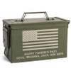 Personalized Engraved Ammo Can, Made In USA, Genuine Military Surplus 50 cal, Storage Box, Choose Your Image & Text, Gifts for Groomsmen, Gifts for Him view 1