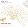 Sixexey Egyptian Head Chain Gold Headpieces Long Tassel Hair Jewelry Festival Halloween Egyptian Costume Cosplay Hair Accessory for Women view 2