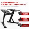 Yes4All Stand for Adjustable Dumbbells Up to 160 Pound - Spotter Stand, Rack & Weight Rack With Strap for Convenience, Safety & Easy Storage - Use With Expandable Dumbbells view 2