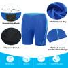 Fiteng Men's Swim Jammers Competitive Athletic Swim Team Suit Training Endurance Racing Quick Dry Swimming Shorts UPF 50 Royal Blue/Blue view 4