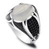 Ring for Men Vintage Black Red Zircon Rings Jewelry,13,12 view 1