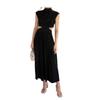 2023 Cutout Waist Pocketed Vacation Midi Dress, Womens Summer Dresses Casual Summer Outfits for Women 2023 Vacation (as1, Alpha, l, Regular, Regular, Black) view 1