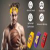XXPUHFT Basketball Wristbands Sweatbands Kit, Purple 23 Sweat Bands, Athletic Basketball Wrist Sweatbands and Head Band for Party Accessories view 4