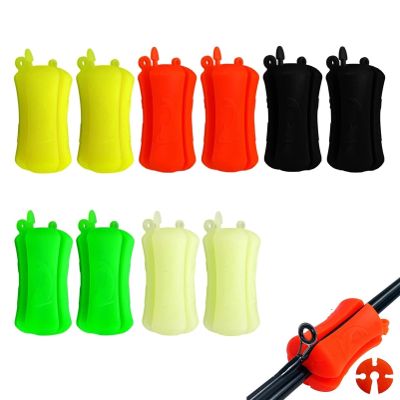 2023 New Portable Fishing Rod Fixed Ball, Multi-Function Rubber Fishing Pole Clip Silicone Fishing Rod Beam, Durable Fastener Binding Clip Fishing Pole Clip for Fishing Rod Accessories (G-10PCS)