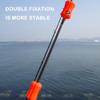 2023 New Portable Fishing Rod Fixed Ball, Multi-Function Rubber Fishing Pole Clip Silicone Fishing Rod Beam, Durable Fastener Binding Clip Fishing Pole Clip for Fishing Rod Accessories (G-10PCS) view 3