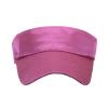 Women Men Breathable Visors Hats Adjustable Empty Top Baseball Cap Solid Colours Outdoor Sports Beach Sun Hat (Hot Pink, One Size) view 2