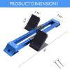 Supvision 30In Lightning Starting Block Sprinter Pedals 6 Angle Adjustable Sprinter Track and Field Aluminum Suitable for Plastic Runway Cinder Track view 2