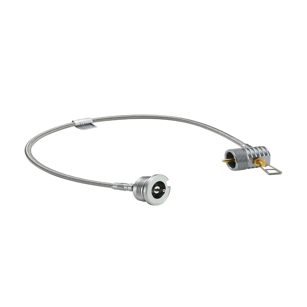 CAMPINGMOON Propane to Butane Adapter Built-in Regulator with Extend Hose 16oz/1Lb Small Propane Tank to Camping Butane Stove Z59-CB