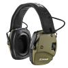 ZOHAN 035 Upgraded Bluetooth 5.4 Electronic Shooting Ear Protection Earmuffs with Gel Ear Pads, Noise Canceling & Sound Amplification, NRR 22dB for Shooting Range & Hunting (Green) view 1