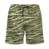 Asparagus Pattern Men's Swim Trunks Beach Shorts Pocket Board Pant with Compression Liner view 3
