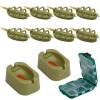 Fennoral 11PCS Carp Fishing Set - Inline Method Feeder with 2 Rubber Mould Accessories view 1
