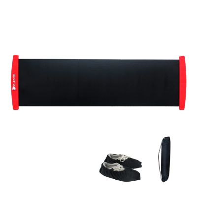 errorpot Slide Board - at-Home Cardio Workout to Tone Legs, Glutes, & Core Muscles - Easy to Use and Store - Cross Training Exercise Equipment for Hockey, Ice Skating, Tennis, Running and Skiing