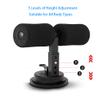 Sit up Bar for Floor, Sit Up Assistant Device Machine with Suction Cup,for Finess Exercising Abdominal Muscles Full Body Training-SU1-Black view 2