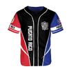 ThuhaTree Store Personalized Name & Number Sports Puerto Rico AOP Baseball Jersey Unisex XS-5XL, Crop Top Baseball Jersey XS-XL (Style 16) view 2
