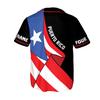 ThuhaTree Store Personalized Name & Number Sports Puerto Rico AOP Baseball Jersey Unisex XS-5XL, Crop Top Baseball Jersey XS-XL (Style 19) view 3