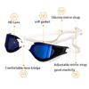 DABEDE Swimming Goggles, Ergonomic Waterproof Swim Goggles with Silicon Headband, for Swimming, Surfing, Kayaking (Color : Purple) view 3