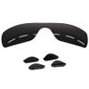 Forobb 1.6MM Polarized Replacement Lenses & Nosepieces for Oakley Ridgeline OO9419 Sunglasses - Carbon Black - Polycarbonate Polarized view 1