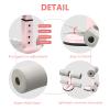 Sit Up Bar Self Suction Sit-up Assistant, Abdominal Exercise Stand Ankle Support Trainer Workout Equipment for Home Gym Fitness-White view 2