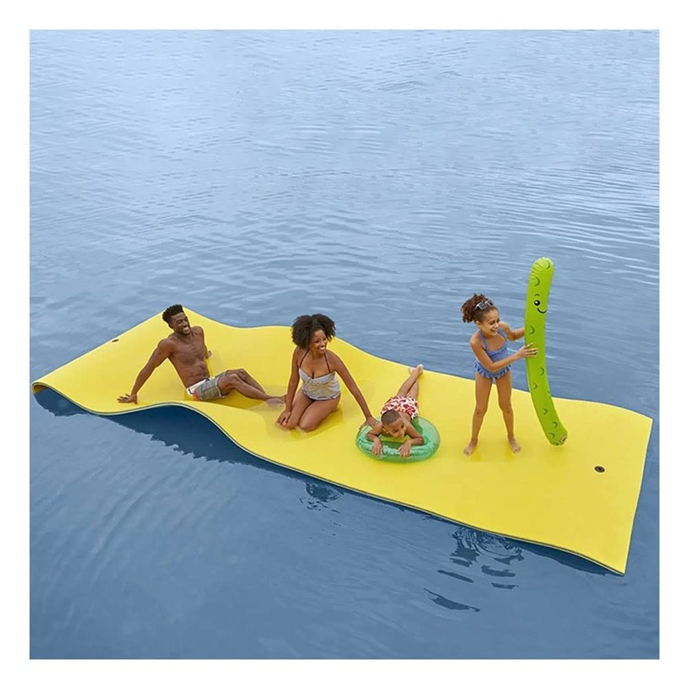 Floating Mat Swimming Pool XPE Foam Floating Pad, Suitable for Water Sports and Sunbathing Reclining Chairs for Adults and Teenagers (Size : 170x55x2.3cm/67x22in)