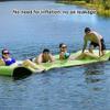 Floating Mat Swimming Pool XPE Foam Floating Pad, Suitable for Water Sports and Sunbathing Reclining Chairs for Adults and Teenagers (Size : 170x55x2.3cm/67x22in) view 2