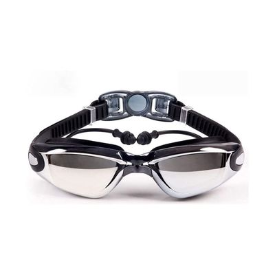 DABEDE Swim Goggles,Swim Goggles with Ear Plugs, No Leaking Anti Fog Lens Swimming Glasses for Adult Women Men and Youth