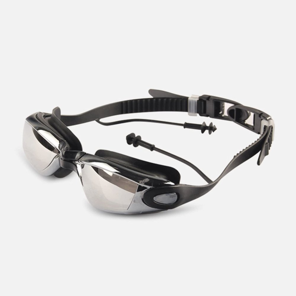 DABEDE Swim Goggles for Adults Men Women Youth, Ergonomic Anti Fog Swimming Glasses with Silicone Lens Strap & Adjustable Mirror Buckle, for Outdoor Swimming