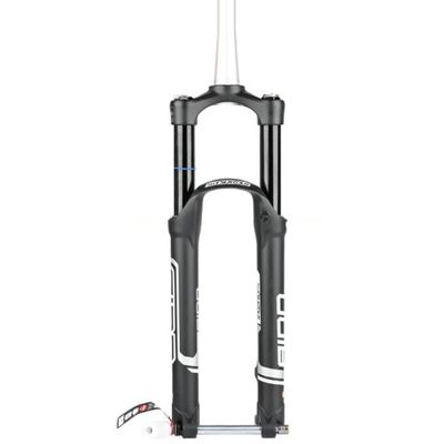 ZECHAO 27.5 29in Mountain Bike Suspension Fork,Travel 120mm 1-1/2" Aluminum Alloy Rebound Adjustment 15110mm Thru Axle Manual Lock Air Fork (Color : Black, Size : 29inch)