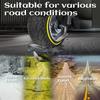 GLDYTIMES 2PCS 10x2/54-152 Solid Tire, 10x2.125 50/75-6.1 Tubeless Tyre for iScooter i9 plus isinwheel s9 max Swagtron SG-5 VOLPAM SP01 Gotrax GXL V2 Ninebot F25/ D40X/ D18W Electric Scooter, Black view 3