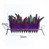 Women's Natural Feather Shrug Cape Shawls with Choker Collars for Cosplay Halloween Cosplay Accessories(Multicolor) view 2